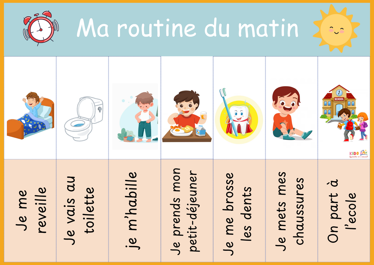 Ma Routine du Matin