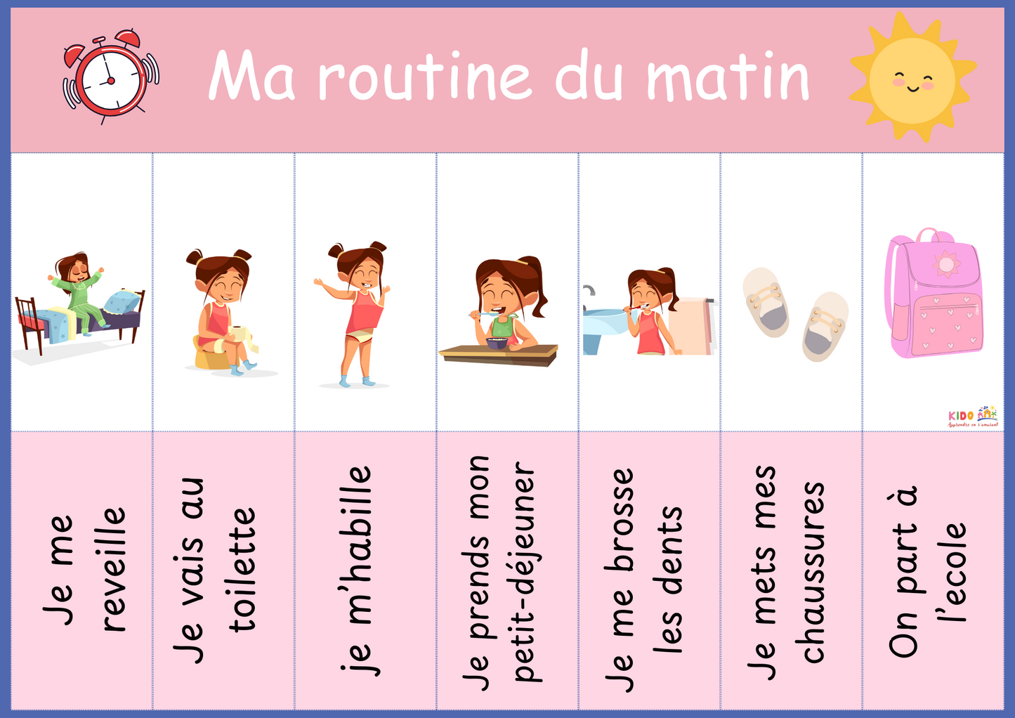 Ma Routine du Matin