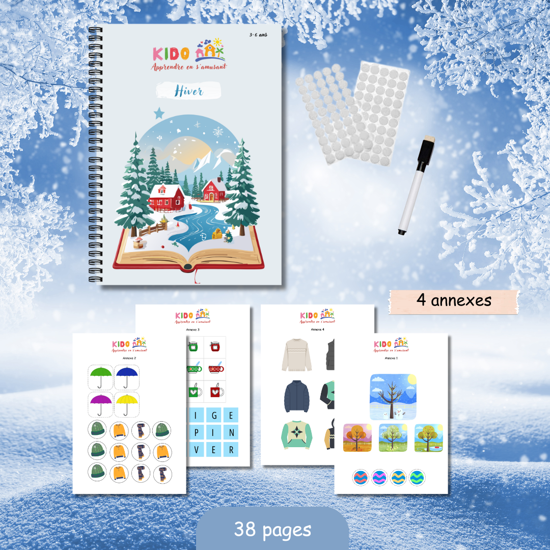Mon livret d'activité sur le Thème : L'HIVER
