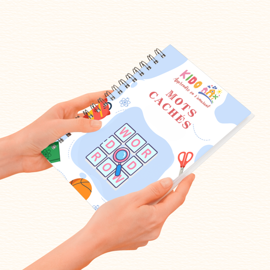 📘 Livret de Mots Cachés – Activités éducatives thématiques à partir de 6 ans