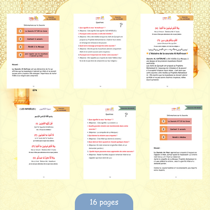Livret d'Explication des Sourates pour les Enfants 🌟 PDF (TOME2)